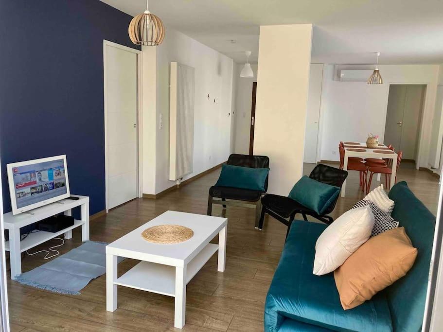 Quai Sud - Gare, 100 M2, Parking, Wifi, Superette, Lave Linge Apartment Angers Ngoại thất bức ảnh